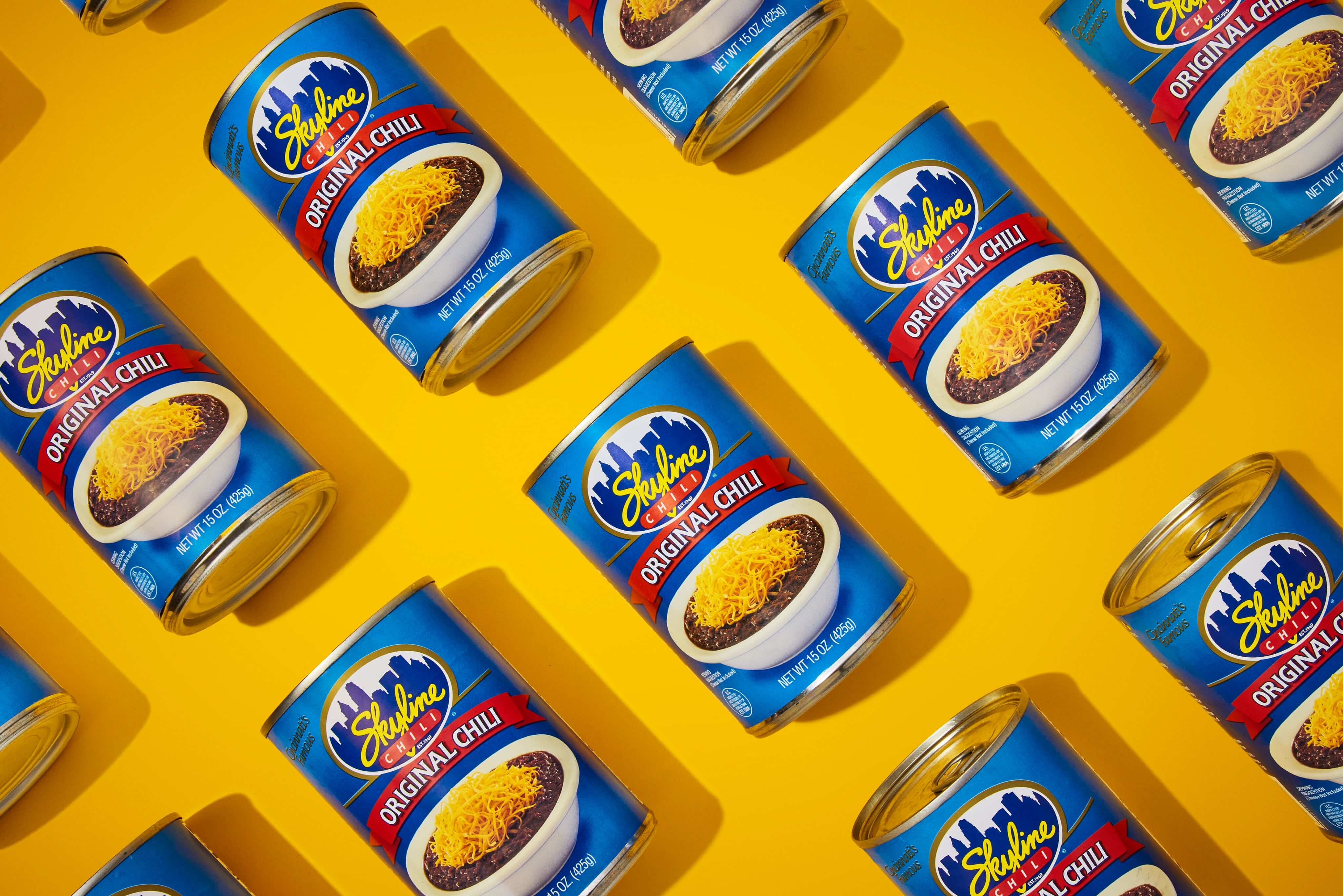 Repeating Cans of Skyline Chili