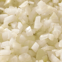 Diced White<br />
Onion
