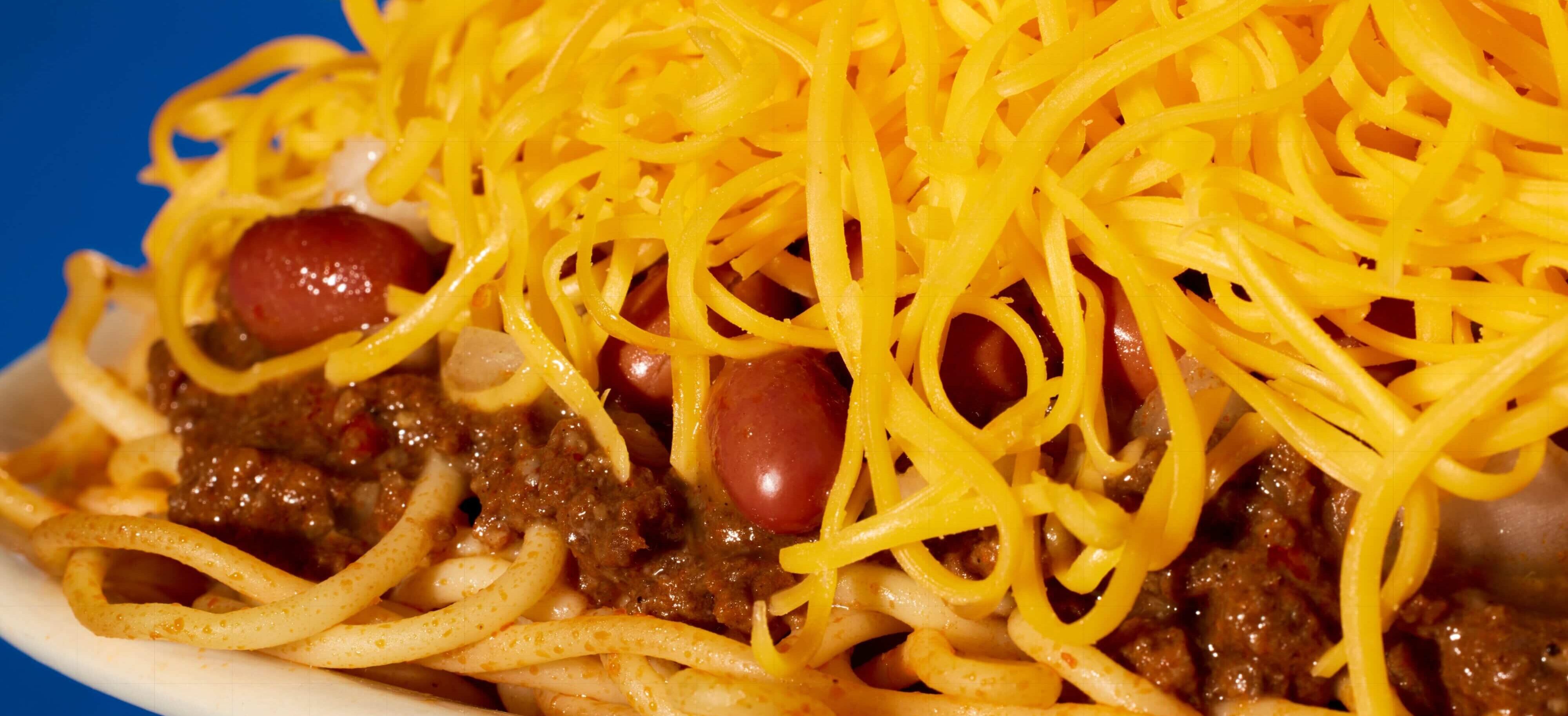 Close up shot of a 5 way