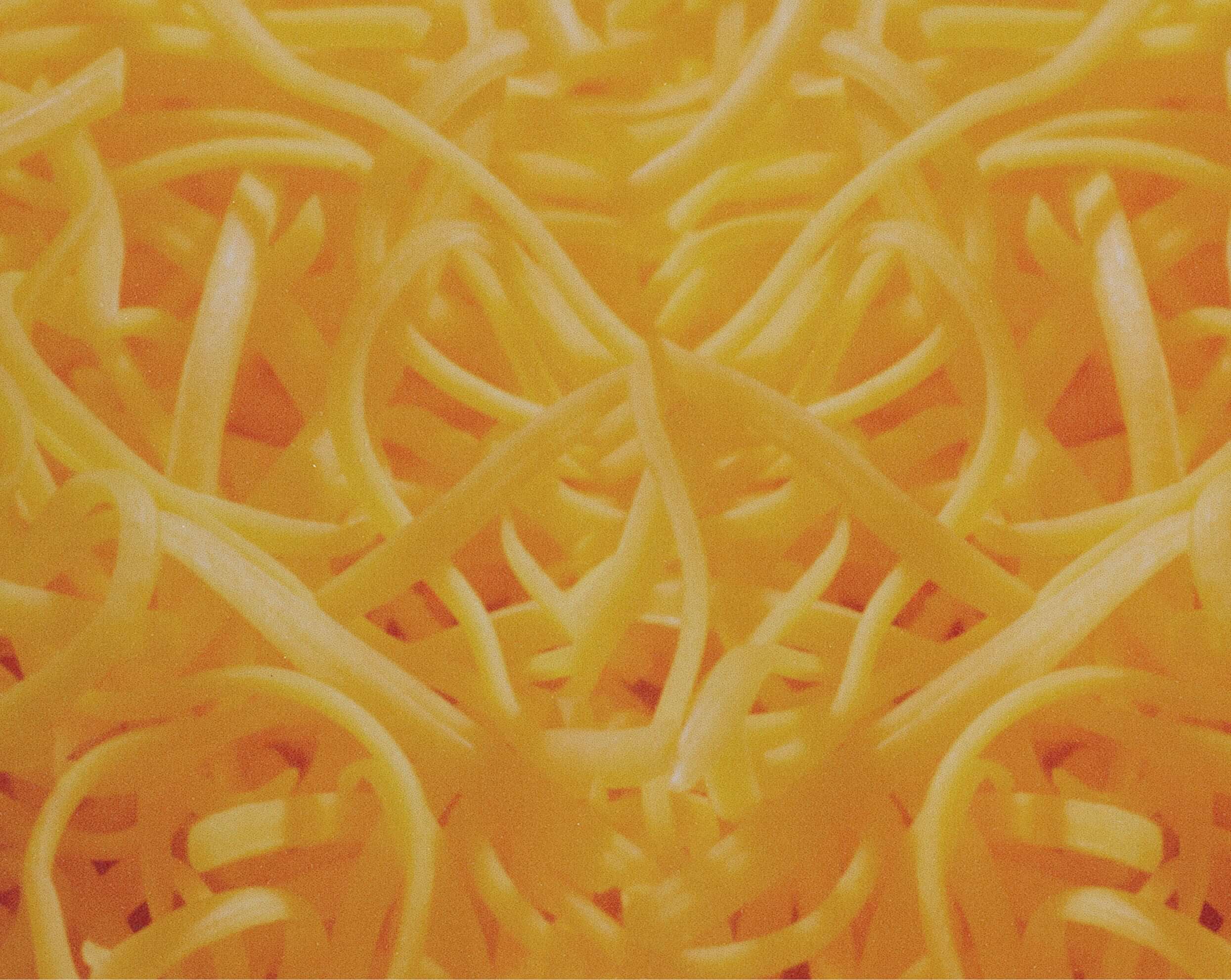 Close of of shredded cheese