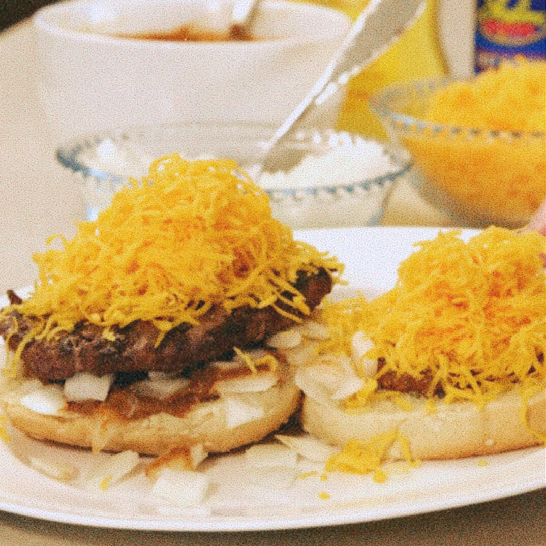 Skyline Chili Burger