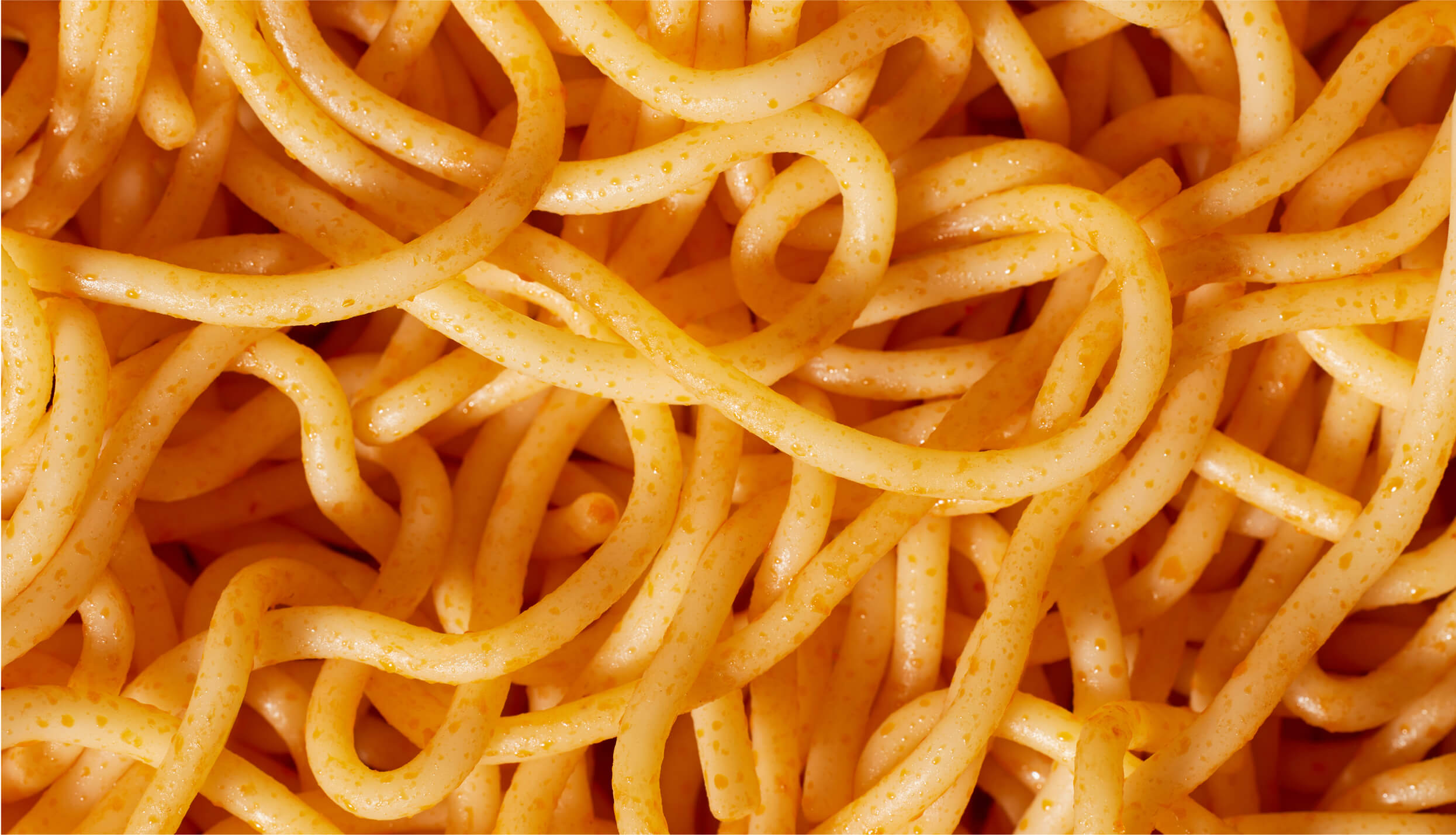 Close Up Shot of Skyline Noodles