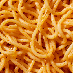 spaghetti<br />
noodles