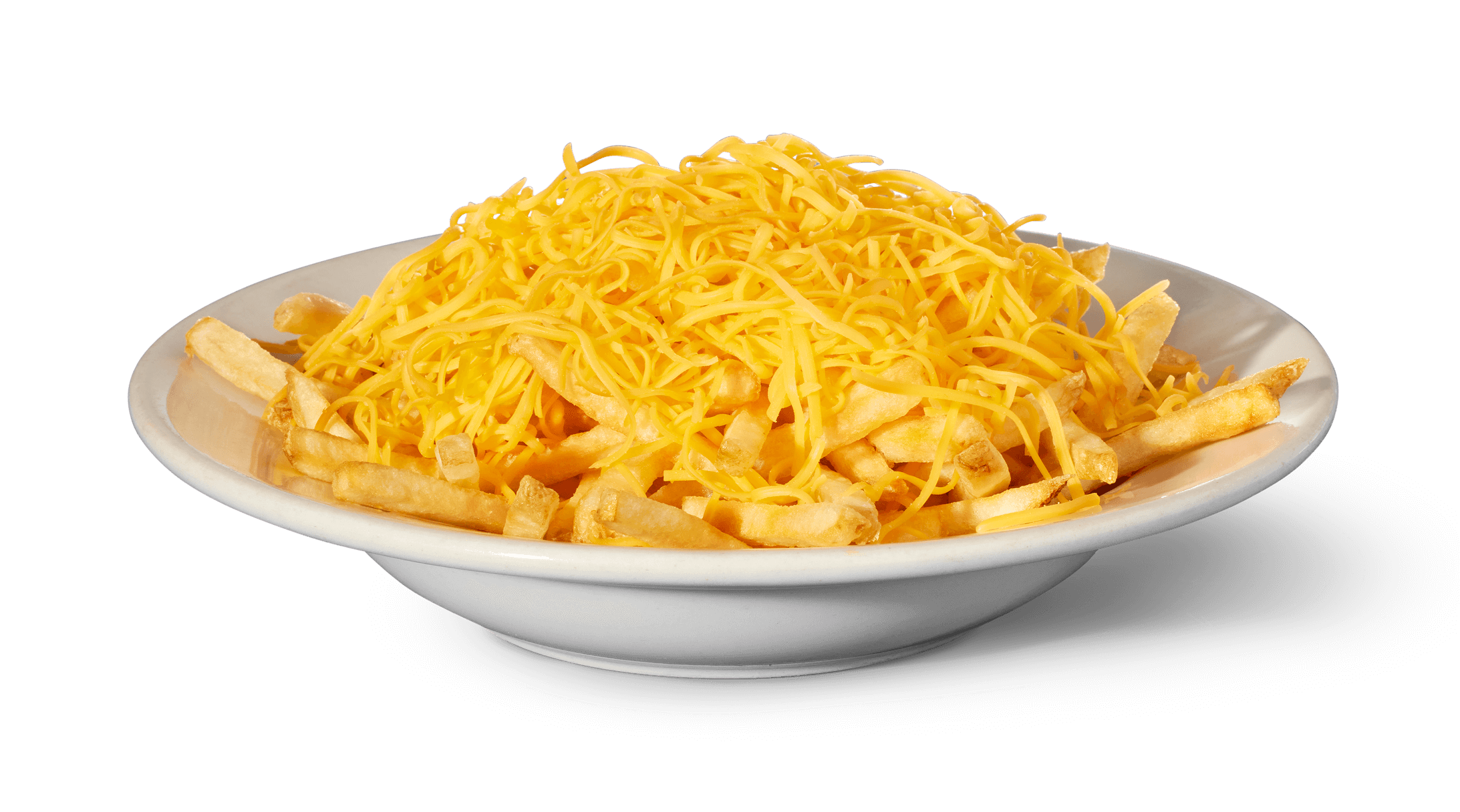 Fries with shredded cheese