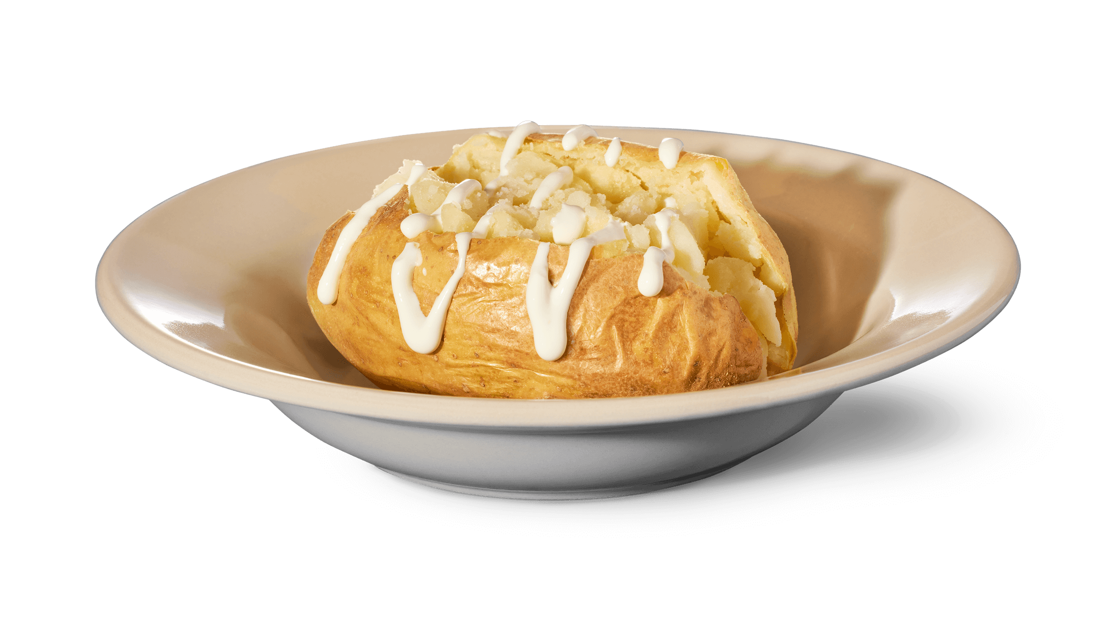 Potato with sour cream