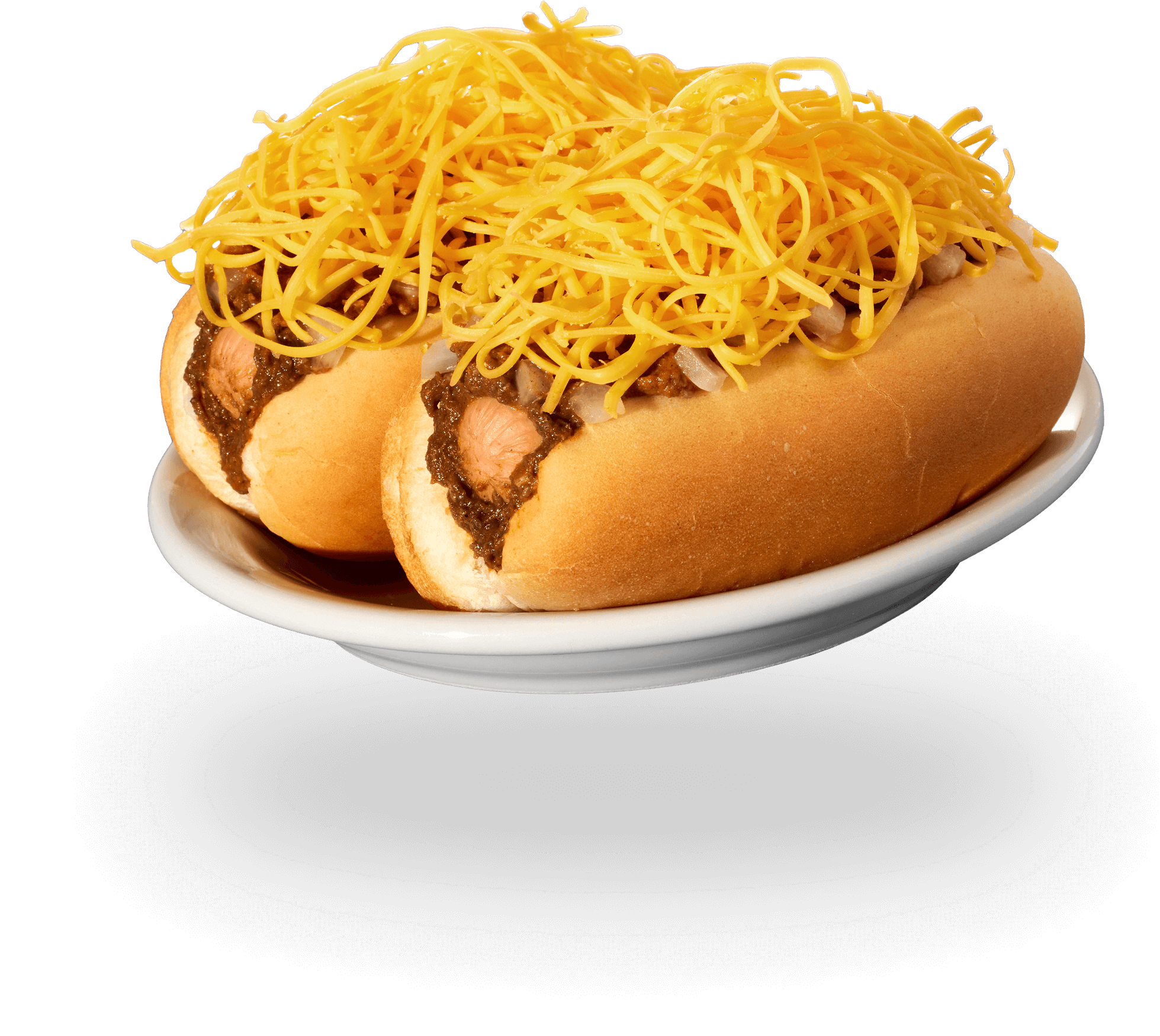 Two coneys on a plate
